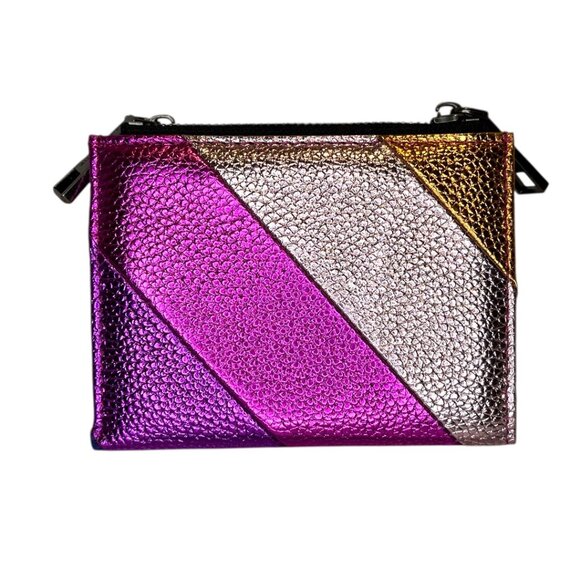 KURT GEIGER LONDON LEATHER MINI PURSE - Picture 2 of 7